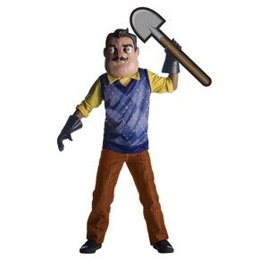 Hello Neighbor Halloween Costume  Rubie's Kids Large 8-10 Years NEW